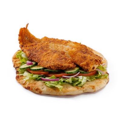 Masala Fish Naan